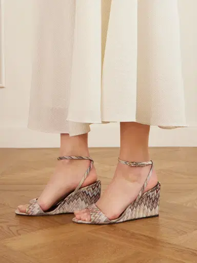Missoni Julie Striped Woven Sandals | Thumbnail 2 Missoni Julie Striped Woven Sandals | Thumbnail 2