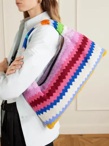 Missoni Striped Terry Shoulder Bag | Thumbnail 2