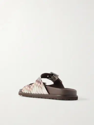 Missoni Clea Striped Woven Sandals | Thumbnail 3 Missoni Clea Striped Woven Sandals | Thumbnail 3
