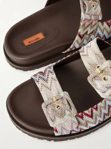 Missoni Clea Striped Woven Sandals | Thumbnail 5 Missoni Clea Striped Woven Sandals | Thumbnail 5