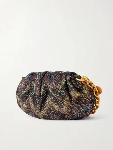Missoni Caperdoni Small Sequined-embellished Striped Woven Pouch | Thumbnail 4 Missoni Caperdoni Small Sequined-embellished Striped Woven Pouch | Thumbnail 4