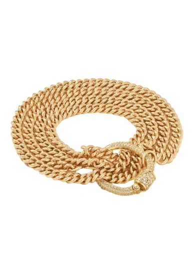 Marla Aaron 14-karat Gold Diamond Bracelet | Thumbnail 1 Marla Aaron 14-karat Gold Diamond Bracelet | Thumbnail 1
