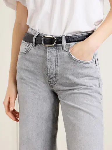 Anine Bing Hugh Mid-rise Wide-leg Jeans | Thumbnail 5 Anine Bing Hugh Mid-rise Wide-leg Jeans | Thumbnail 5