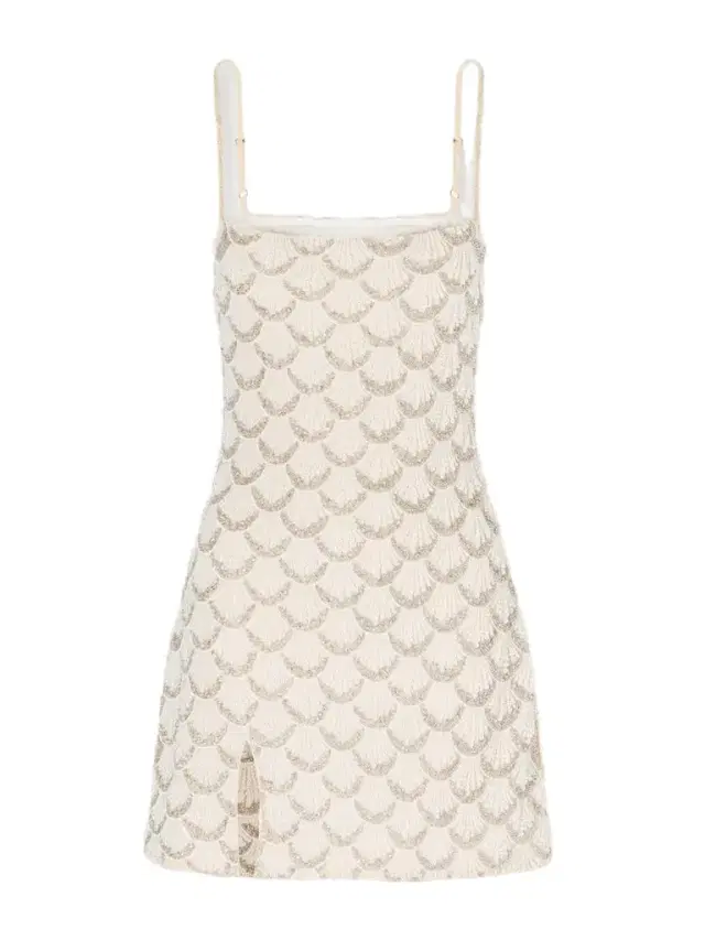 Las Palmas Embellished Mini Dress