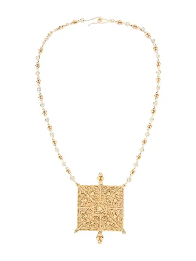 Intention Faith Gold-plated Necklace
