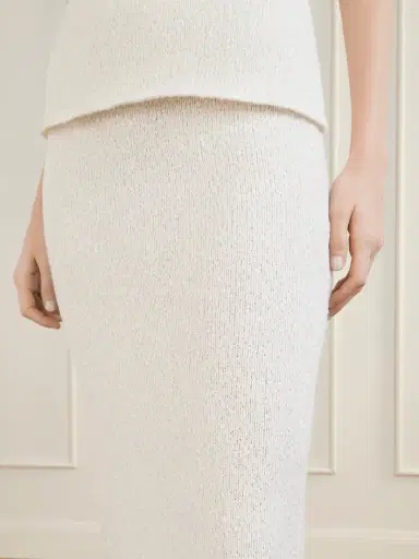 Gabriela Hearst Terranova Silk Midi Skirt | Thumbnail 5