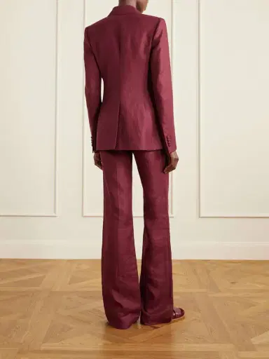 Gabriela Hearst Leiva Linen-twill Blazer | Thumbnail 4 Gabriela Hearst Leiva Linen-twill Blazer | Thumbnail 4