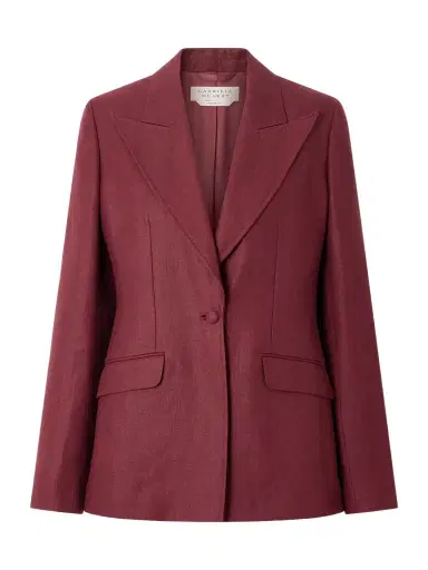 Gabriela Hearst Leiva Linen-twill Blazer | Thumbnail 1 Gabriela Hearst Leiva Linen-twill Blazer | Thumbnail 1