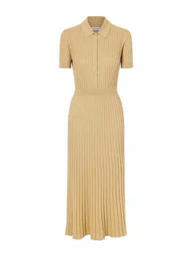 Gabriela Hearst Amor Ribbed Silk And Cashmere-blend Midi Dress | Thumbnail 1