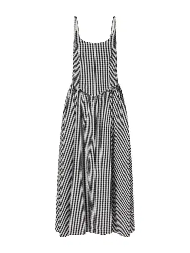 Faithfull Chiara Gingham Cotton Midi Dress | Thumbnail 1 Faithfull Chiara Gingham Cotton Midi Dress | Thumbnail 1