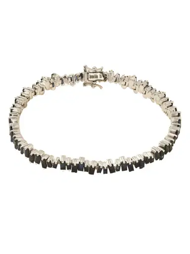 Suzanne Kalan 18-karat White Gold Sapphire Bracelet | Thumbnail 1 Suzanne Kalan 18-karat White Gold Sapphire Bracelet | Thumbnail 1