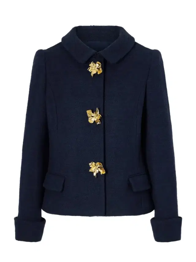 Embellished Cotton And Wool-blend Tweed Jacket