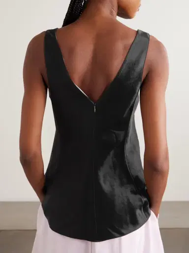 AGOLDE + Maria Mcmanus Paneled Organic Cotton Camisole | Thumbnail 3