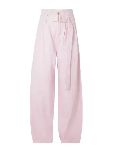 AGOLDE + Maria Mcmanus Corset Belted Pintucked High-rise Wide-leg Organic Jeans | Thumbnail 1 AGOLDE + Maria Mcmanus Corset Belted Pintucked High-rise Wide-leg Organic Jeans | Thumbnail 1