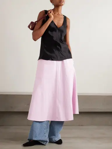 AGOLDE + Maria Mcmanus Organic Denim Midi Skirt | Thumbnail 2 AGOLDE + Maria Mcmanus Organic Denim Midi Skirt | Thumbnail 2