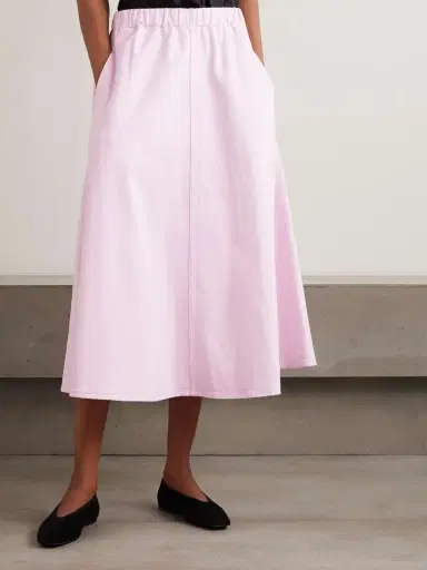 AGOLDE + Maria Mcmanus Organic Denim Midi Skirt | Thumbnail 3 AGOLDE + Maria Mcmanus Organic Denim Midi Skirt | Thumbnail 3