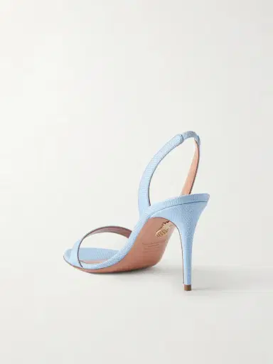 Aquazzura So Nude 85 Raffia Slingback Sandals | Thumbnail 3 Aquazzura So Nude 85 Raffia Slingback Sandals | Thumbnail 3