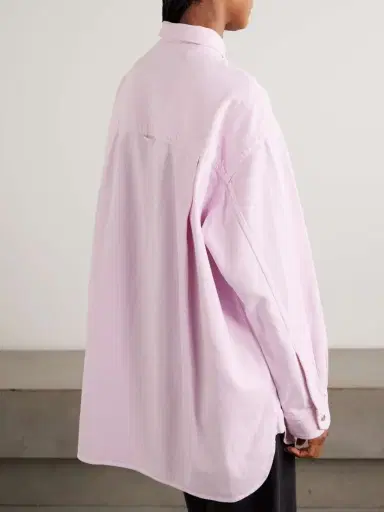 AGOLDE + Maria Mcmanus Oversized Organic Denim Shirt | Thumbnail 4 AGOLDE + Maria Mcmanus Oversized Organic Denim Shirt | Thumbnail 4