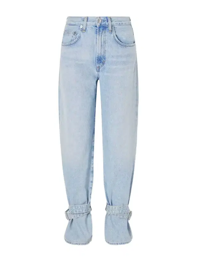 AGOLDE Belted Straight-leg Jeans