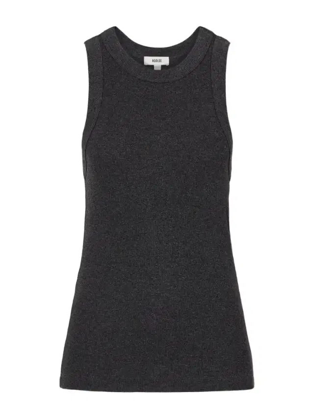AGOLDE Leigh Ribbed Jersey Tank Top