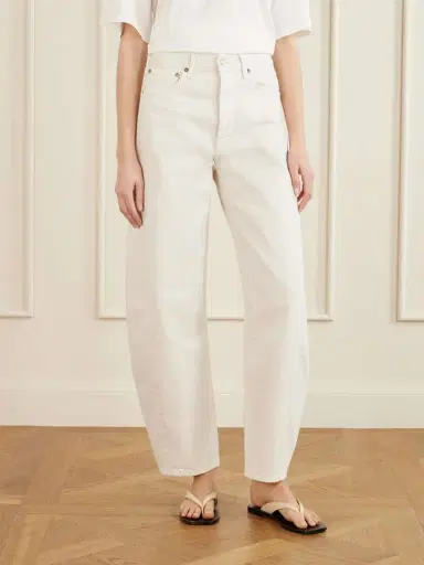 AGOLDE Luna Pieced High-waist Tapered Jeans | Thumbnail 3 AGOLDE Luna Pieced High-waist Tapered Jeans | Thumbnail 3