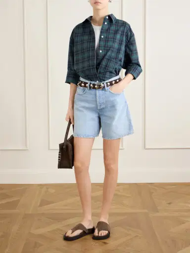 AGOLDE Dame Denim Shorts | Thumbnail 2