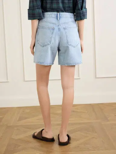 AGOLDE Dame Denim Shorts | Thumbnail 4