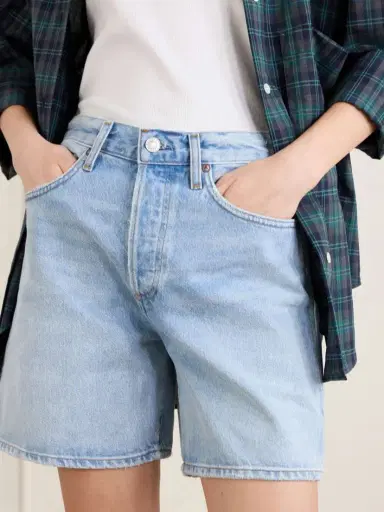 AGOLDE Dame Denim Shorts | Thumbnail 5