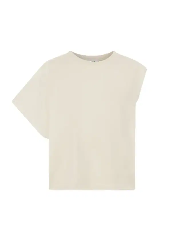 Corrine Asymmetrical Cotton-jersey T-shirt