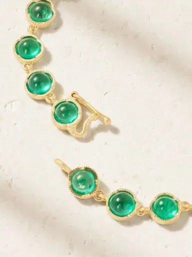 Irene Neuwirth 18-karat Gold Emerald Bracelet | Thumbnail 3