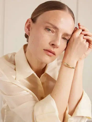 L’Atelier Nawbar Stackable Bangle 18-karat Gold Diamond Bangle | Thumbnail 2 L’Atelier Nawbar Stackable Bangle 18-karat Gold Diamond Bangle | Thumbnail 2