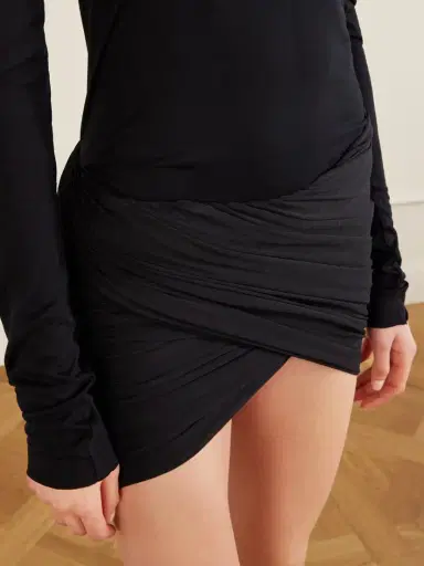 Rick Owens Luna Stretch-jersey Mini Skirt | Thumbnail 5 Rick Owens Luna Stretch-jersey Mini Skirt | Thumbnail 5
