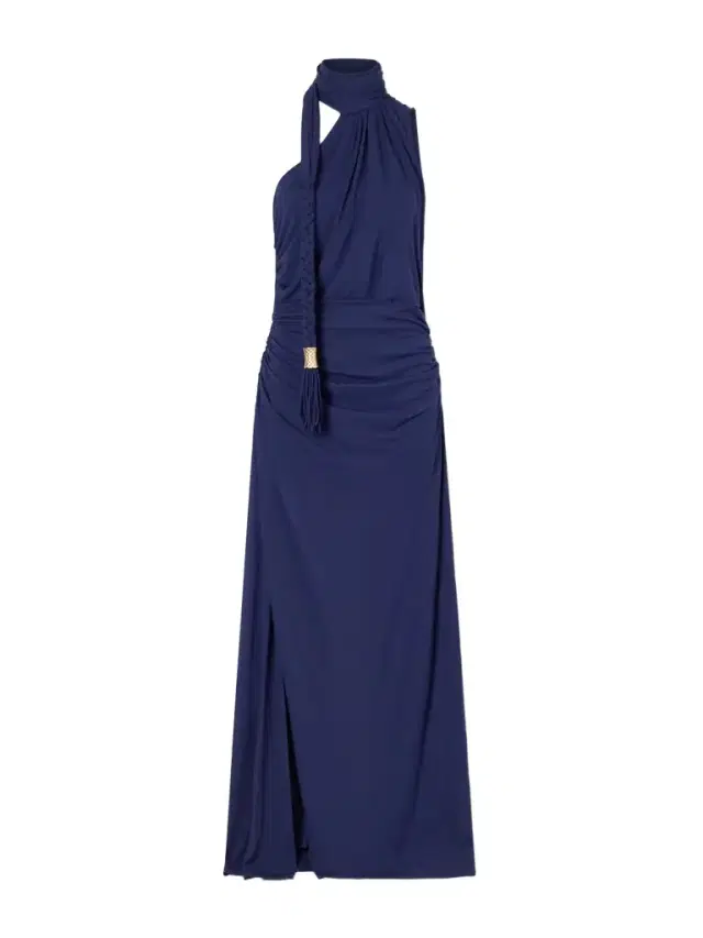Moira Tussled Ruched Stretch-jersey Gown