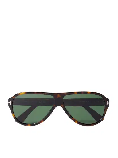 Tom Ford Samuele Aviator-style Tortoiseshell Acetate Sunglasses | Thumbnail 1 Tom Ford Samuele Aviator-style Tortoiseshell Acetate Sunglasses | Thumbnail 1