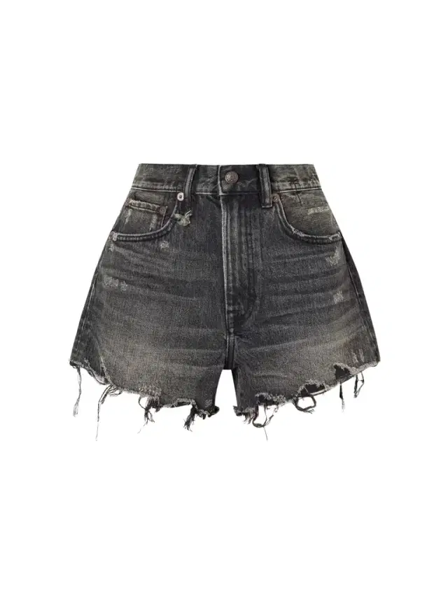 Distressed Denim Shorts