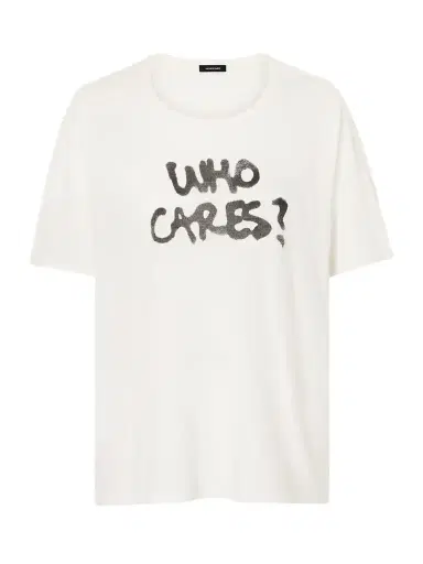 R13 Printed Cotton And Cashmere-blend T-shirt | Thumbnail 1