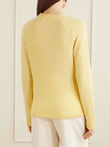 The Elder Statesman Laurel Cashmere Sweater | Thumbnail 4