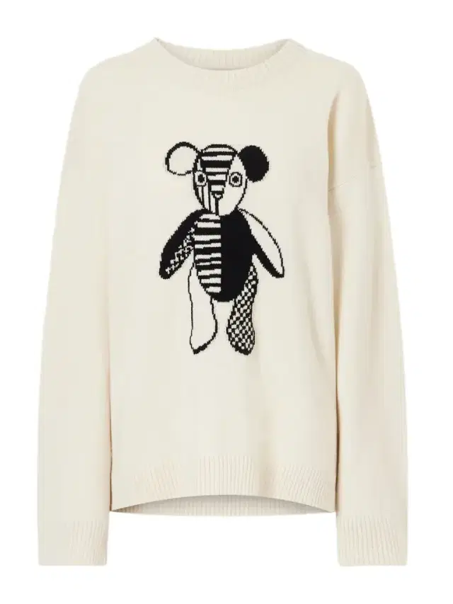 Teddy Intarsia-knit Cashmere Sweater