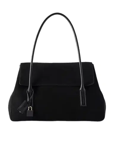 Tom Ford Suede Shoulder Bag | Thumbnail 1 Tom Ford Suede Shoulder Bag | Thumbnail 1