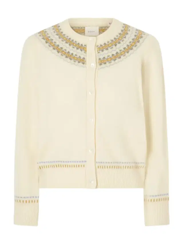 Olympe Jacquard-knit Wool-blend Cardigan