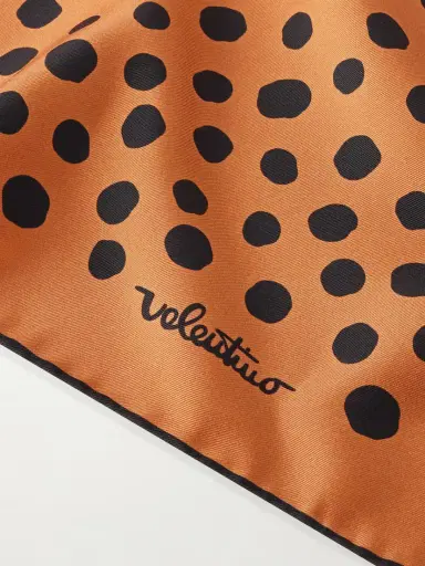 Valentino Garavani Polka-dot Silk-twill Scarf | Thumbnail 4