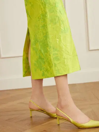 Erdem Floral-print Crinkled-satin Midi Skirt | Thumbnail 5