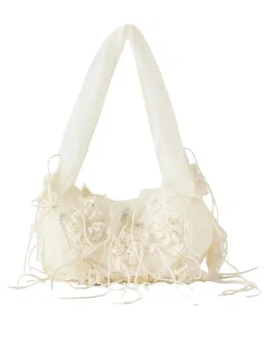 Pauline Dujancourt Diamond Lace-trimmed Crocheted Shoulder Bag | Thumbnail 1 Pauline Dujancourt Diamond Lace-trimmed Crocheted Shoulder Bag | Thumbnail 1