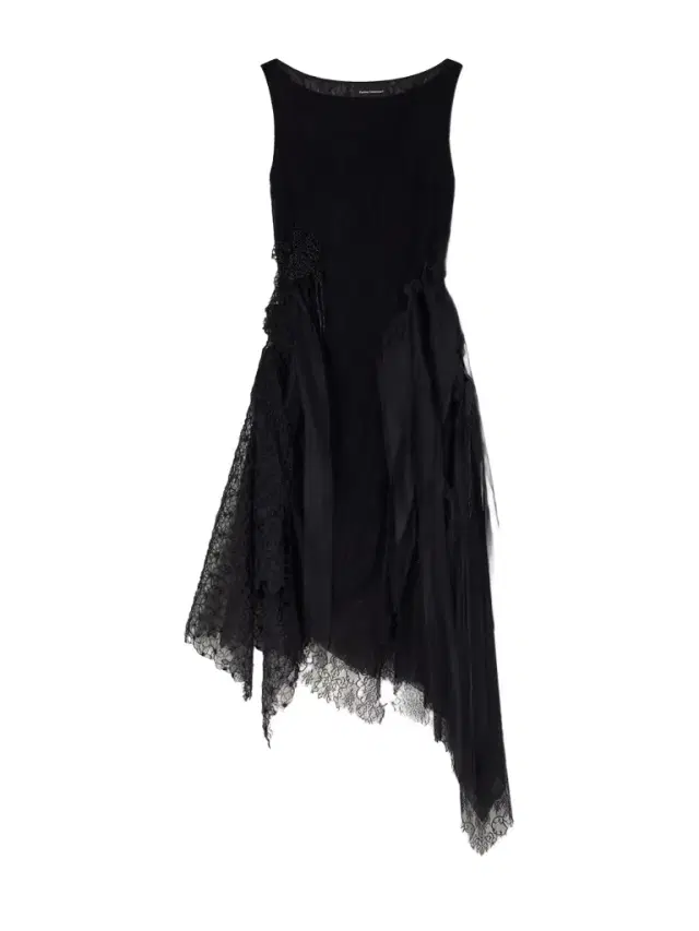 Bird Organza-trimmed Embroidered Lace Midi Dress