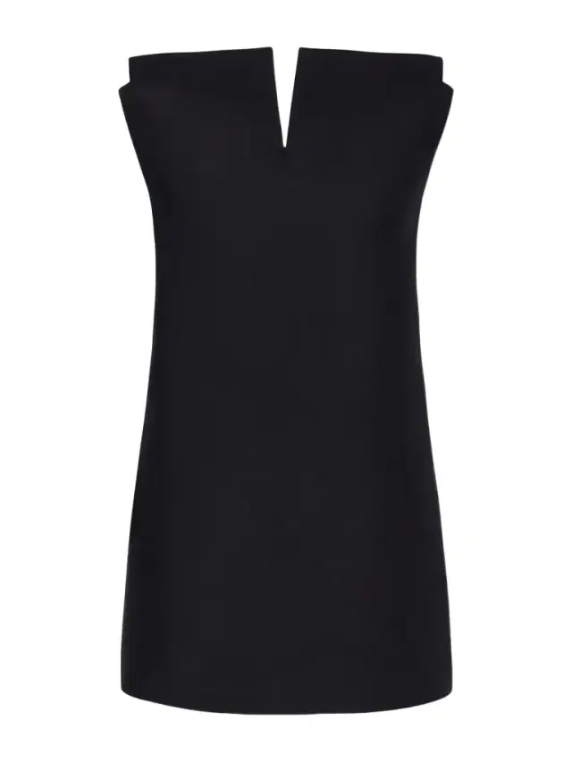 Vareuse Draped Scuba Mini Dress