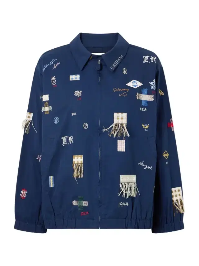 Claira Embroidered Denim Jacket