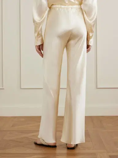 Comme Si Silk-bias Straight-leg Pants | Thumbnail 4