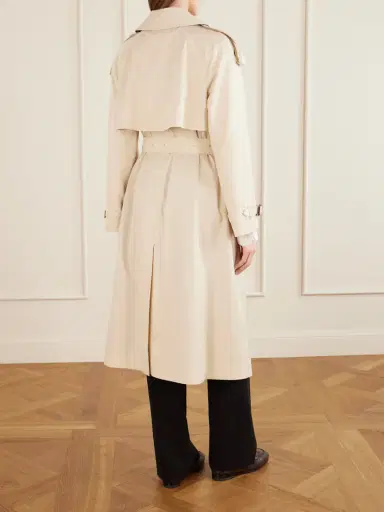 Burberry Fitzrovia Belted Cotton-gabardine Trench Coat | Thumbnail 4