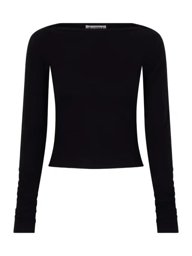 Cropped Ribbed Stretch-jersey Top