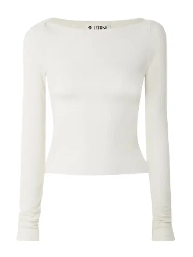 Cropped Ribbed Stretch-jersey Top
